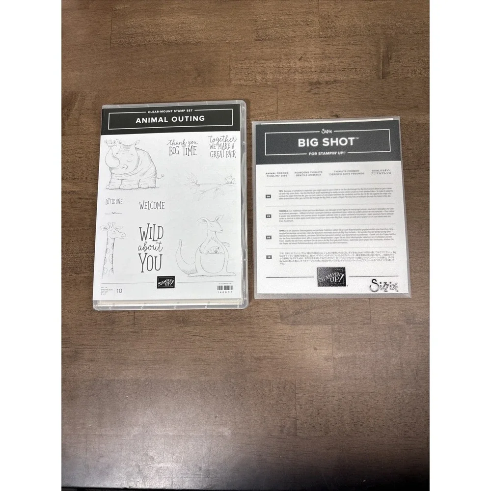 Stampin' Up! Animal Outing Stamps & Animal Friends Dies